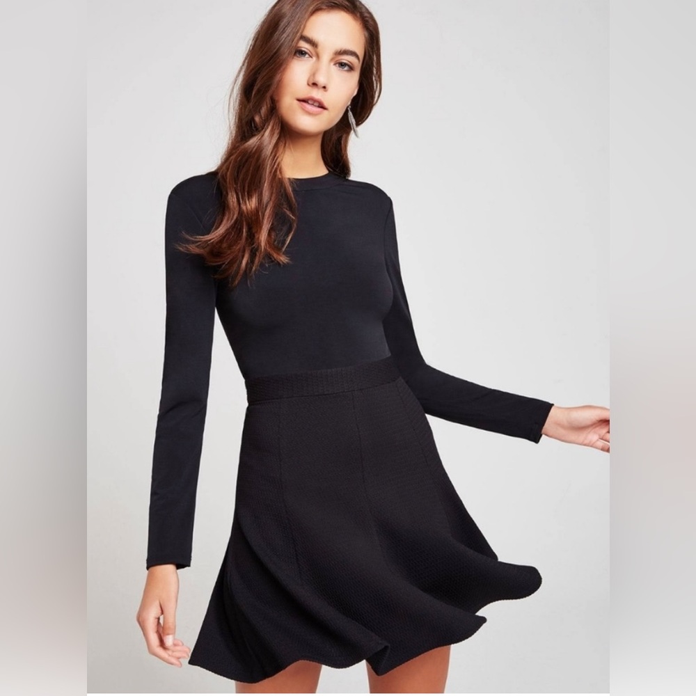 BCBG Generation Black Long Sleeve Dress